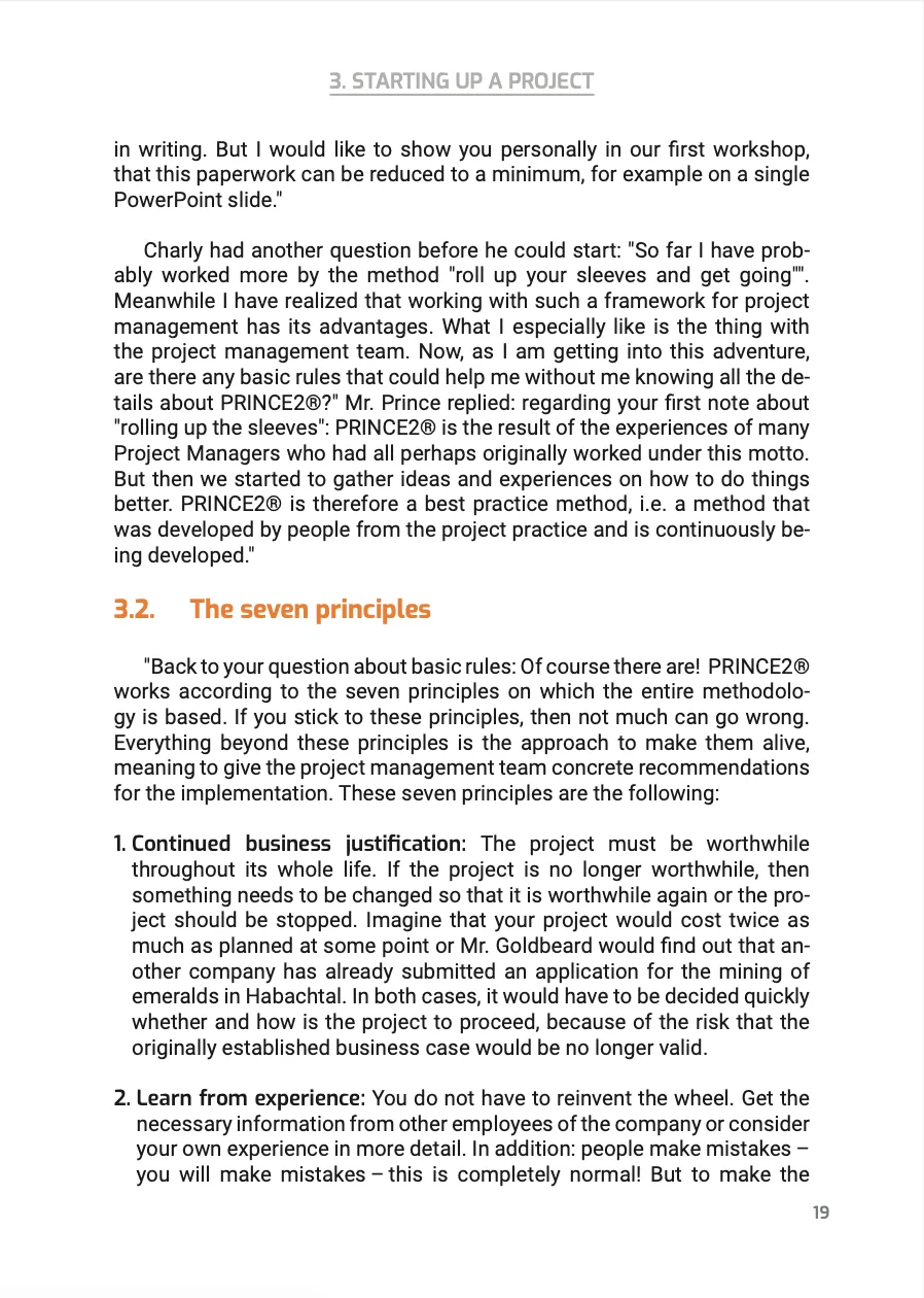 The Emerald Project - A Project Manager on a journey through his first PRINCE2®-Project – Bild 3