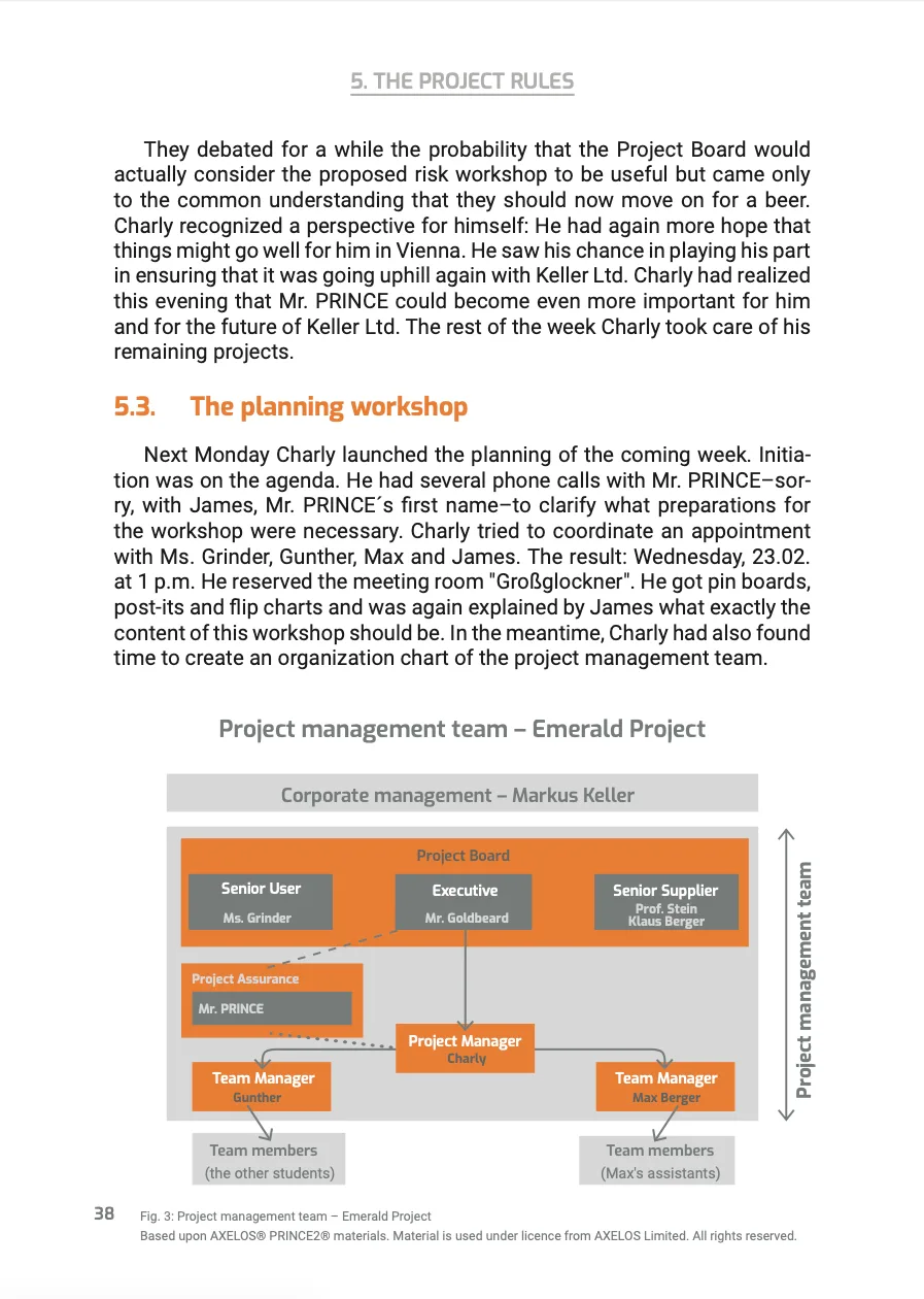 The Emerald Project - A Project Manager on a journey through his first PRINCE2®-Project – Bild 5