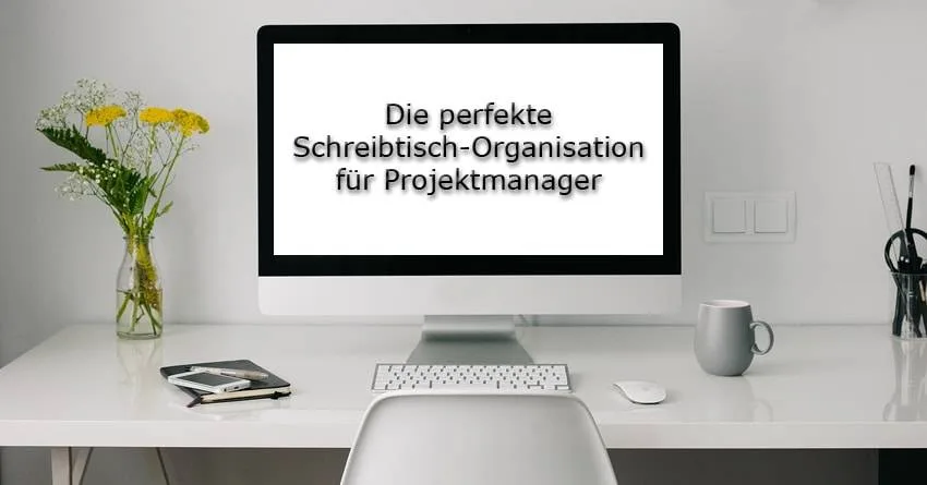Schreibtisch Organisation