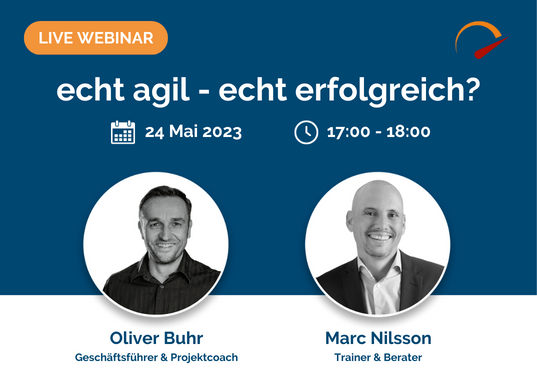 Webinar – echt agil - echt erfolgreich